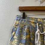 Free People  Island Tropical Drawstring Shorts in Mango Combo Size 6 Photo 4