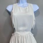 Lovers + Friends Lovers & Friends Foxy Dress White Bride hi lo cut out xs Photo 3