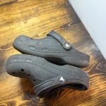 Crocs Black Fur Lined Clogs Size Women 6 Photo 6