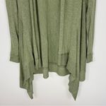 Lululemon  Cashlu Knit Wrap Cardigan Heathered Rosemary Green Photo 3