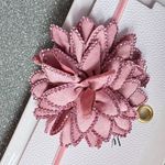 Free People New!  Pink Floral Embellished Choker Necklace Photo 12