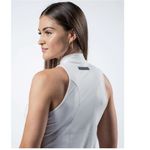 Alphalete  Women's Premium Mockneck Tank -White,size Small Photo 1