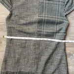 Alice + Olivia Coley Paneled Prince of Wales Checked Woven Mini Dress Photo 13