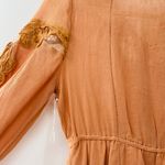 Free People NEW FP One Paige Peach Mini Dress Sand Sable Extra Small Romantic Photo 15