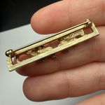Avon Gold Tone Bar Brooch Pin Signed Lot Of 2 Photo 9