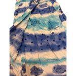 Jams World Vintage ‎ medium wrap skirt blue beach starfish Photo 2