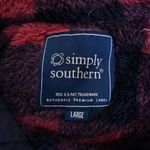 Simply Southern 1/2 Snap Front Quilted Sherpa Pullover Womens L Photo 11