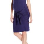 Everly Grey Maya Tie Front Knot Maternity and Nursing Dress Photo 0