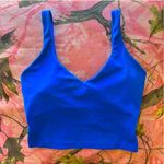 Lululemon align tank top cerulean blue with padding size 2 Photo 5