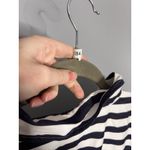 A New Day  Striped Shirtdress Size Medium Navy White Stripe Photo 4