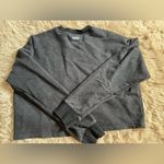 Adidas Crop Sweater‎ Gray Size M Photo 3