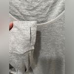 Free People Bodysuit long sleeve thong Settle In Scoop Neck heathered gray Photo 3