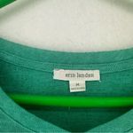 Erin London  Half Sleeve V Neck Shirt Womens Medium Green Photo 6