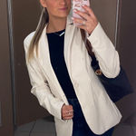 Pretty Little Thing  Leather Blazer Photo 0