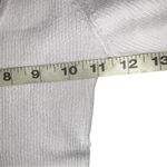 Lulus NWT Something True White Knit Tie Long Sleeves Scoop Neck Bodysuit XS Photo 5
