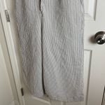 ZARA trf Woman’s Striped Sleeveless Jumpsuit with pockets size large Photo 6