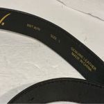 Betsey Johnson  Brown Leather Belt Large Floral Buckle Boho Festival Statement Photo 2