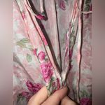 Love Shack Fancy  100% Silk Floral‎ Popover Mini Dress​​ in pink ivy Photo 4