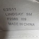 Calvin Klein  Lindsay Embellished Metallic Ballet Flats Womens Size 9M Anthracite Photo 4