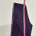 Lauren Ralph Lauren Purple Pinstripe Pajama Set Size M Long Sleeve Button Top Pa Size M Photo 7