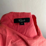 Rails  Yvette Spiced Coral Cutout Dress Midi Sz Small Coastal resort Photo 5