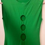 ZARA  Green Cutout Midi Dress - Size Small Photo 2