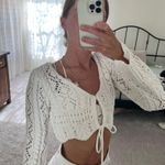 JLUXLABEL  crochet knit top Photo 0