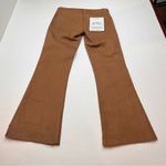 frame denim Frame Le Crop Mini Boot Coated Jeans Womens Size 24 Mid-rise Brown Tan Camel NEW Photo 11