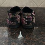 Toms Alaprgata Leather Wrap : Black Metallic Floral Brocade W8 Photo 4