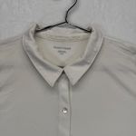 Eileen Fisher  Organic Cotton Button-Up‎ Shirt Top M/M READ Photo 4
