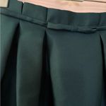 NWT ERIN FETHERSTON Pleated Maxi Skirt with Bow Size 8 Blue Photo 4