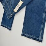 AMO Women's Bella Crop Jeans In Crush Size 28 NWT Blue Photo 10