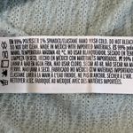 Forever 21  Puff Sleeve Crop Top Womens L Pastel Green Button Front Cottagecore Photo 3