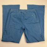 Joe’s Jeans Twill Denim Mid Rise Trouser Jeans Malibu Blue White Rivets Size 28 Photo 8