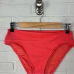 BCBG Textured High Waist Bikini Bottoms Size M Size M Photo 1