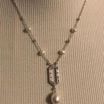 Nadri freshwater cultured pearl necklace Silver Photo 0