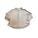 Universal Standard NWT Elbe Top Womens 2XL Pink Liquid Jersey Button Down Shirt Photo 7