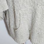 easel Cream Distressed Loose Knit Oversized Sweater Size Medium/Large Photo 5