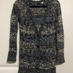 BDG Urban Outfitters Blue Knit Cardigan Sweater Size Small Photo 0
