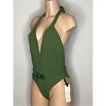 New. Johanna Ortiz green Seashell swimsuit. Small. Retails $495 Green Photo 6