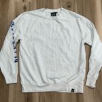 Plant Faced White Vegan Vegetarian Crewneck Sweatshirt Women’s Large Photo 0