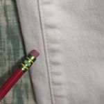 Evereve NWT White Ever Wide Leg Pants Exposed Button Fly Cotton Blend Size 27 Photo 4