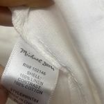 Michael Stars  White Linen Jacket and Pants Photo 4