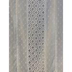 Isaac Mizrahi Live! White Size 10 Swiss Dot Chiffon Woven Peasant Blouse Top Photo 2