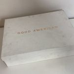 Good American NEW High Kickstand Neoprene Bootie Chocolate Brown 4 Photo 4