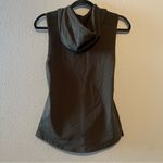 Alfa Forward AFWD Sweatshirt Womens Small Olive Sleeveless Hooded Pullover Black Size XS Photo 1