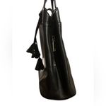 Karl Lagerfeld Black Paris Iris Satchel Bag Photo 3