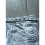 Old Navy Womens XL White High Rise Wide Leg Linen Blend Pants Coastal Photo 4