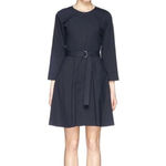 Theory  • RARE Navy Mariela Zip Front Poplin Dress Photo 1