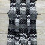 JOCKEY chevron waterfall open cardigan vest size L Size L Photo 0